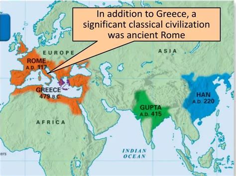 Ppt In Addition To Greece A Significant Classical Civilization Was