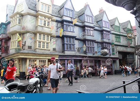 Estudio Universal Wizarding Mundo De Harry Potter Diagon Fotograf A