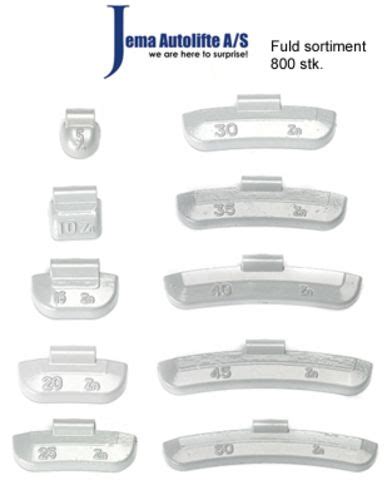 Masses d équilibrage Jantes Acier de JEMA AUTOLIFTE informations et