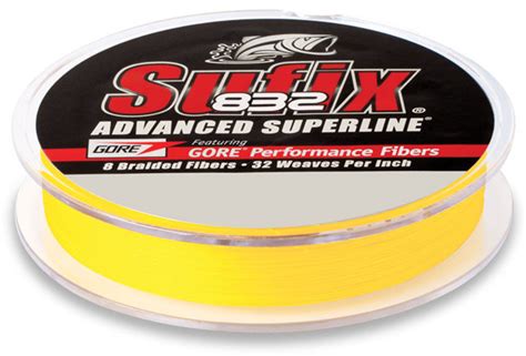 Sufix Advanced Superline Y Hi Vis Yellow Lb Yds