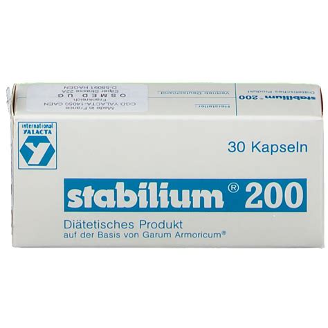 Stabilium 200 Capsules 30 Pc S Redcare Apotheke