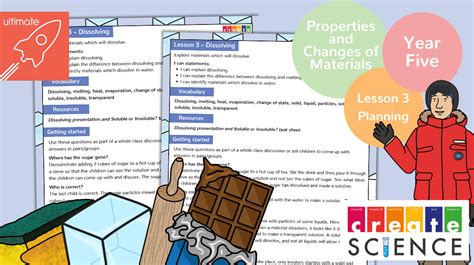 Teacher S Pet Year 5 Properties And Changes Of Materials Lesson 3