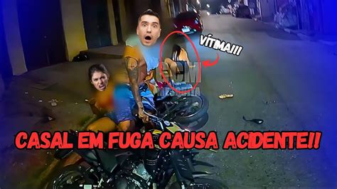 CASAL EM FUGA CAUSA ACIDENTE edição 074 YouTube