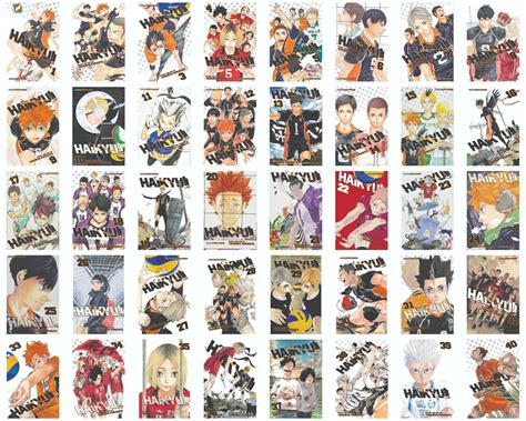 Haikyu Haikyu Vol 1 44 English Manga Graphic Novels Series Set Ebay