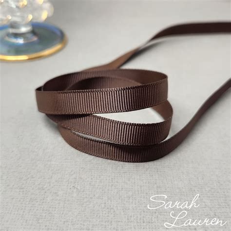 Brown Grosgrain Ribbon Sarah Lauren