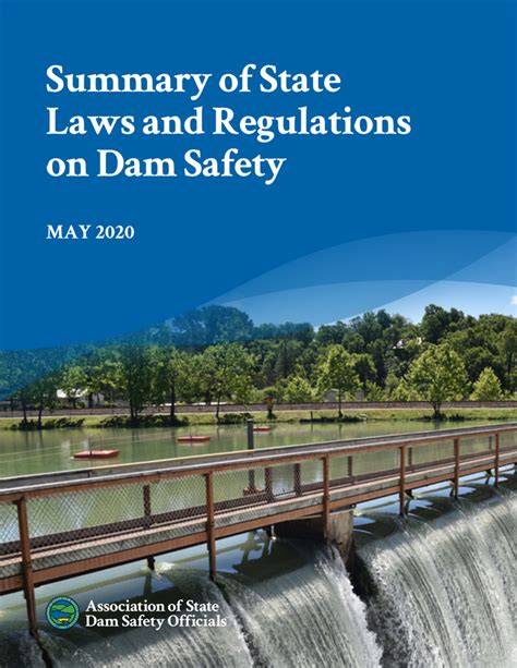 Summary Of State Laws And Regulations On Dam Safety Asdso Dam Safety