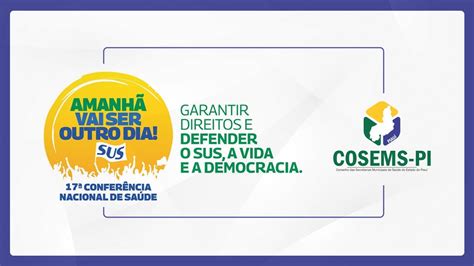 Etapas Municipais Da 17ª Conferência Nacional De Saúde Youtube