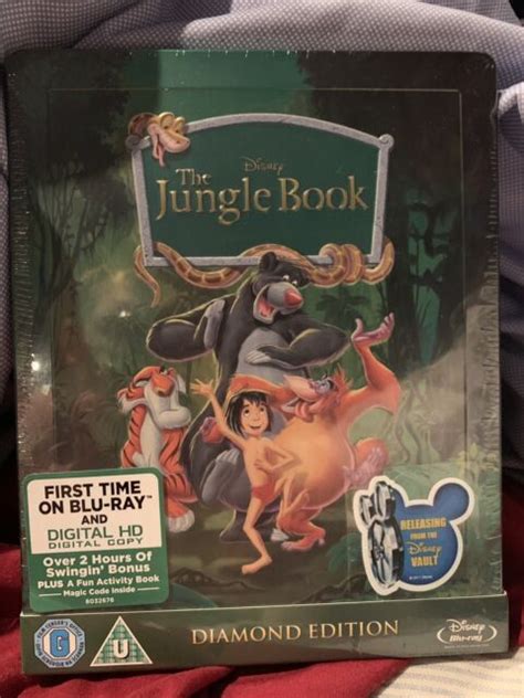 Disney S Diamond Edition The Jungle Book Uk Steelbook Bluray Dvd Dig