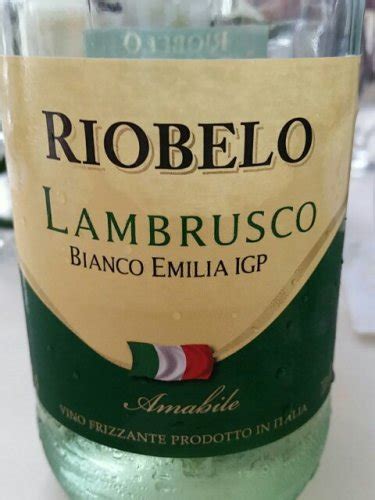 Riobelo Lambrusco Dell Emilia Amabile Bianco Vivino Canada