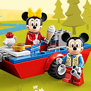 LEGO 10777 Disney Mickey Mouse And Minnie Mouse S Camping Trip Building