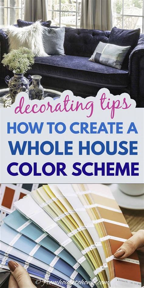 How To Create A Whole House Color Scheme Even If You Love Color