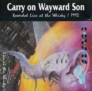 Kansas Carry On Wayward Son Live 1992 1992 CD Discogs