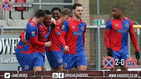 HIGHLIGHTS Dagenham Redbridge V AFC Fylde 24 03 18 YouTube