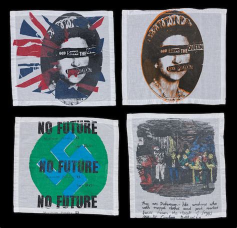 Bonhams A Sex Pistols God Save The Queen Handkerchief