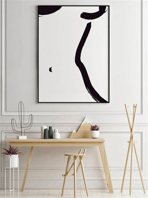 The Female Body Minimalist Print Scandinavian Print Nude Etsy UK
