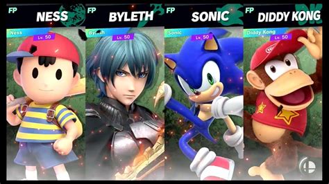 Super Smash Bros Ultimate Amiibo Fights Request 23880 Ness V Byleth