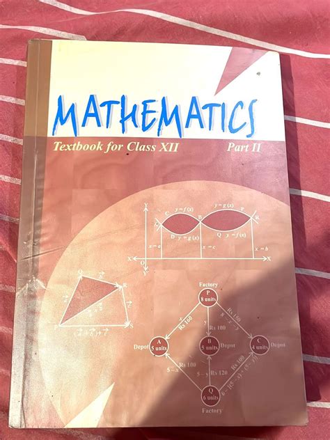 Textbooks Mathematics Part 2 NCERT Class 12 Freeup