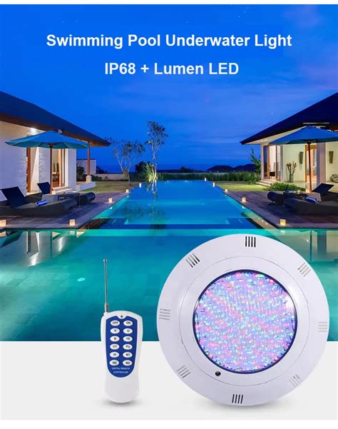 Factory Ip68 Waterproof Led Submersible Underwater Light Resin Filled