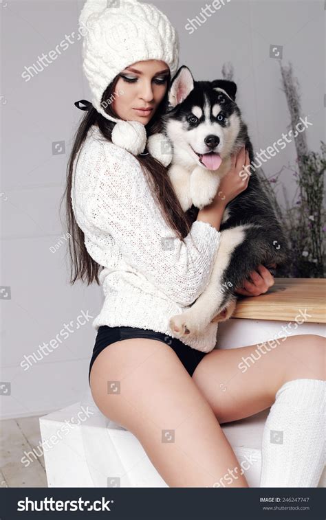 Studio Photo Beautiful Sexy Brunette Women Stock Photo Shutterstock