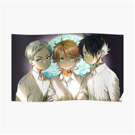 The Promised Neverland Posters Prodiges Poster Rb0309 The Promised Neverland Store