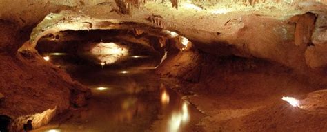 An Underground River Flows Through The Sant Josep Caves La Vall D Uixo