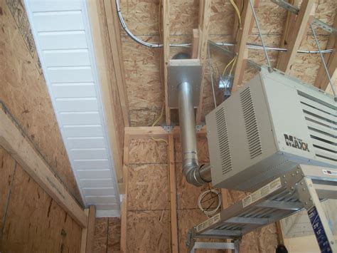 Propane Garage Heater Installation