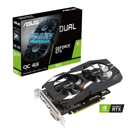 Asus Nvidia Geforce Gtx 1650 Dual Overclocked Dual Fan 4gb Gddr6 Pcie 3