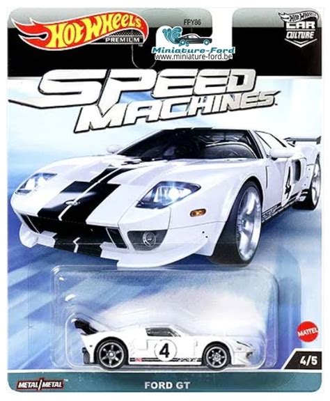 Hot Wheels Premium Ford GT Speed Machines