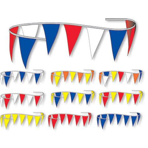 Economy Triangle Pennant Flags Car Lot Streamers Auto Dealer Supplies