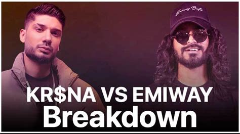 Kr Na Vs Emiway A Breakdown Of The Indian Hip Hop Artists Beef