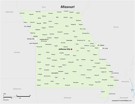 Free Maps of the United States, the 50 States and Territories | Free ...
