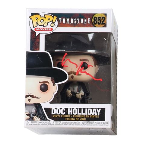 Val Kilmer Signed Tombstone 852 Doc Holliday Funko Pop Vinyl Figure