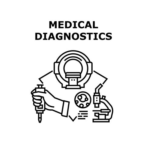 Medical Diagnostics Icon Vector Illustration 9905881 Vector Art At Vecteezy