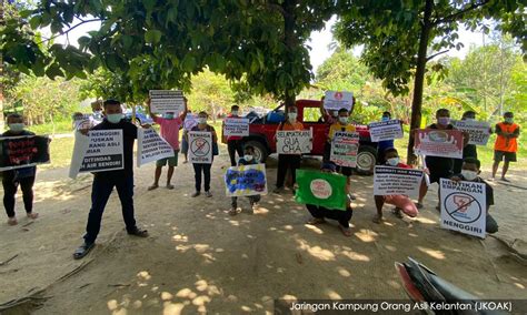 Lebih 3 000 Penduduk Orang Asli Bantah Projek Empangan Nenggiri