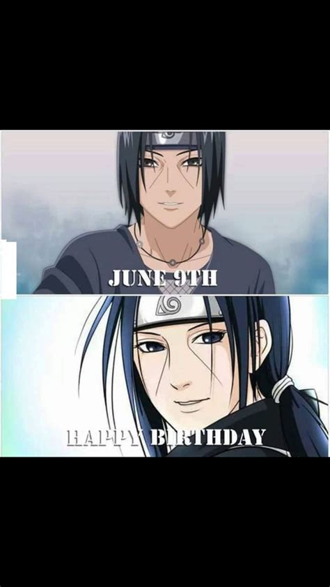 Happy Birthday Itachi Otaku Anime Itachi Uchiha