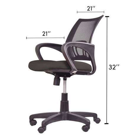 804 Mesh Back Revolving Workstation Chair Decornation