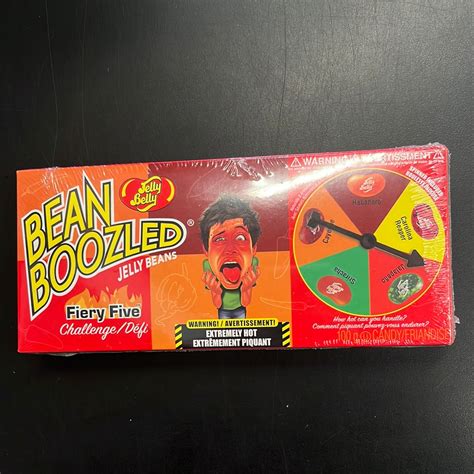 Jelly Belly Bean Boozled Fiery Five Spinner T Box Be A Bella Candy And Ts