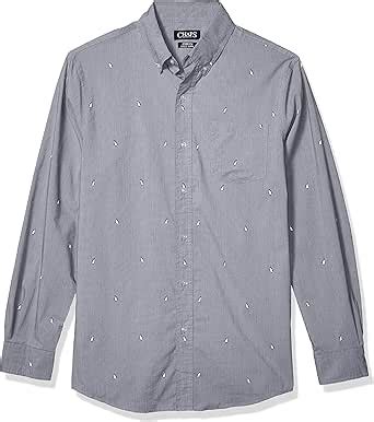 Chaps Men S Classic Fit Long Sleeve Stretch Easy Care Shirt At Amazon