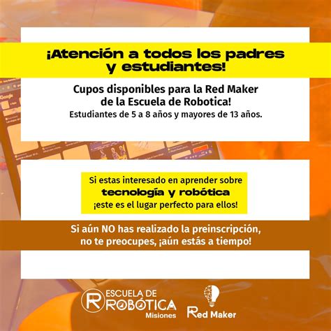 Contin An Abiertas Las Inscripciones Para La Red Maker De La Escuela De