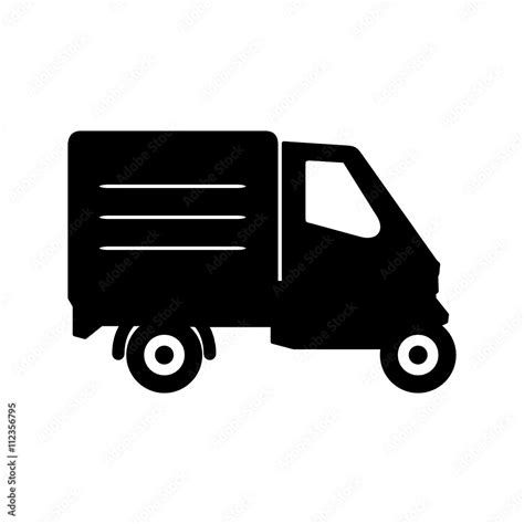 Piaggio Ape Stock Vector Adobe Stock