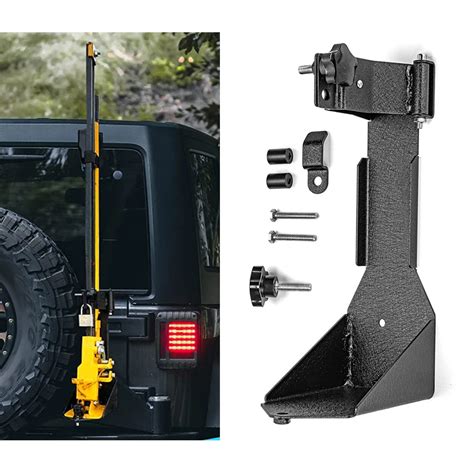 High Lift Jack Mount Bracket For Jeep Wrangler Jk Jl Rear