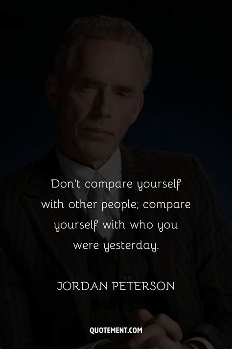 A Man In A Suit And Tie With A Quote On It That Says Don T Compare