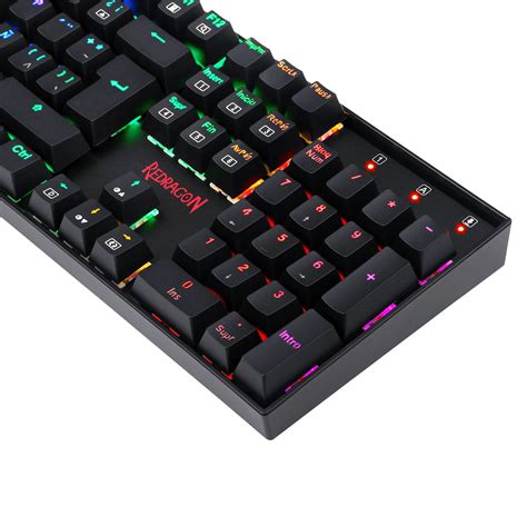 Teclado Keyboard Gamer Mitra K551 Sp RGB Redragon