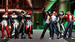 KOF Mugen Iori Yagami Team Vs Kyo U0026 Terry Team Doovi