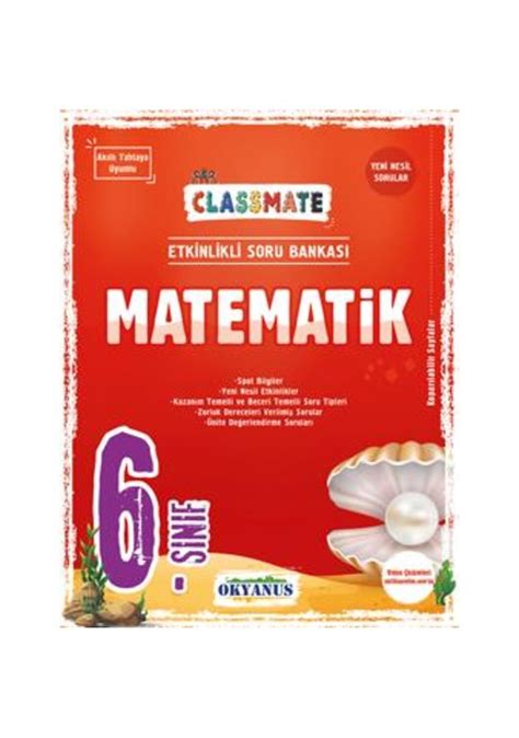 Okyanus Sinif Classmate Matematik Soru Bankasi Fiyatlar Ve Zellikleri