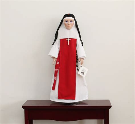 19 Blessings Nun Doll With Stand Sisters Adorers Of Etsy