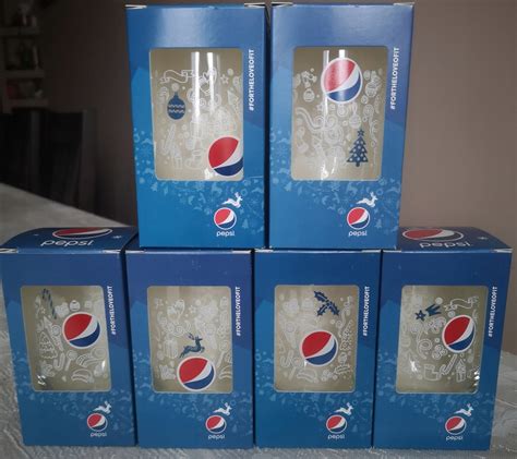 Świąteczna szklanka Pepsi 12932059368 oficjalne archiwum Allegro