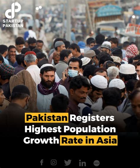 Startup Pakistan On Twitter With An Annual Population Growth Rate Of