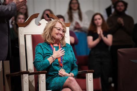 Carson Newman Presents Founders Medallion To Beloved Professor