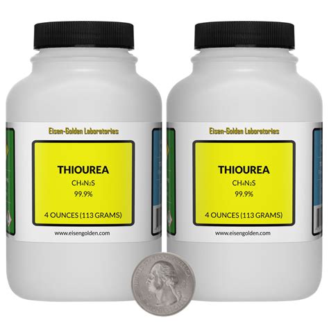 Thiourea 8 Ounces 2 Bottles